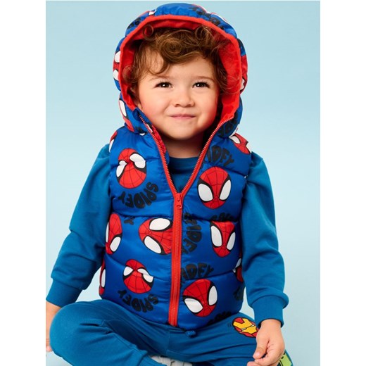 Sinsay - Kamizelka Spider-Man - mid blue ze sklepu Sinsay w kategorii Kamizelki chłopięce - zdjęcie 178187332