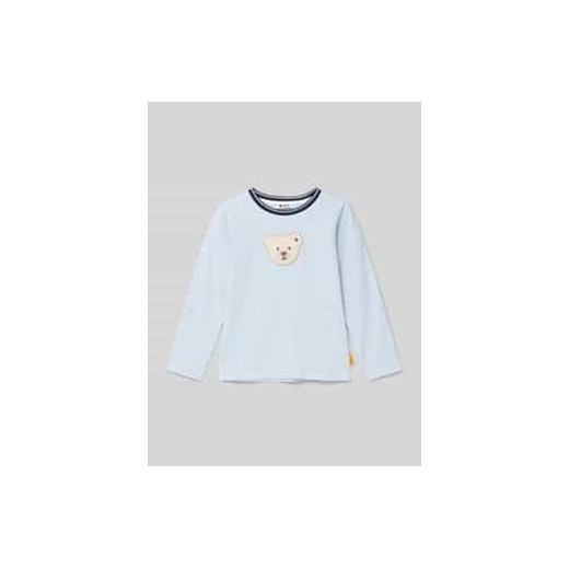 Bluzka z długim rękawem z naszywką z logo ze sklepu Peek&Cloppenburg  w kategorii T-shirty chłopięce - zdjęcie 178187391