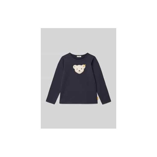 Bluzka z długim rękawem z naszywką z logo ze sklepu Peek&Cloppenburg  w kategorii T-shirty chłopięce - zdjęcie 178187413