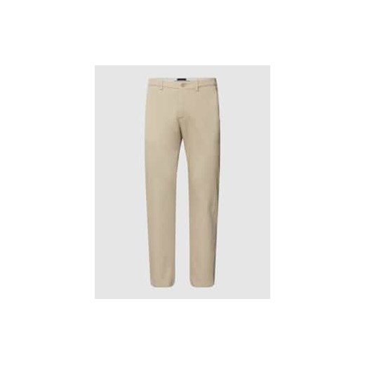 Chinosy o kroju straight fit z drobnym wzorem model ‘DENTON’ ze sklepu Peek&Cloppenburg  w kategorii Spodnie męskie - zdjęcie 178187631