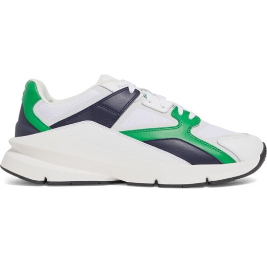 Sneakersy uniseks Under Armour UA Forge 96 Leather Reissue - białe ze sklepu Sportstylestory.com w kategorii Buty sportowe męskie - zdjęcie 178188030