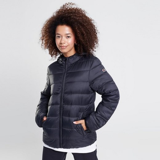 CHAMPION KURTKA ZIMOWA HOODED POLYFILLED JACKET ze sklepu JD Sports  w kategorii Kurtki damskie - zdjęcie 178188352