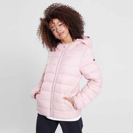 CHAMPION KURTKA ZIMOWA HOODED POLYFILLED JACKET ze sklepu JD Sports  w kategorii Kurtki damskie - zdjęcie 178188354