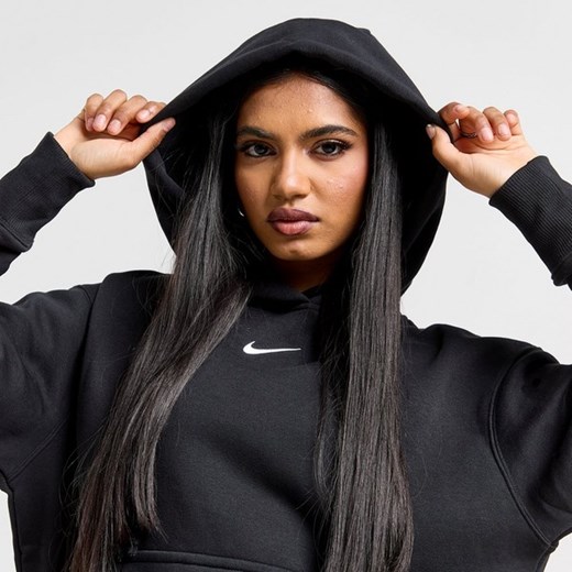 NIKE BLUZA Z KAPTUREM STYL OS OH HD BLK ze sklepu JD Sports  w kategorii Bluzy damskie - zdjęcie 178189090