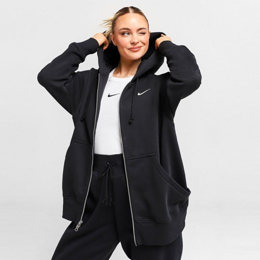NIKE BLUZA ROZPINANA W NSW PHNX FLC FZ OS HOODIE PHOENIX ze sklepu JD Sports  w kategorii Bluzy damskie - zdjęcie 178189094