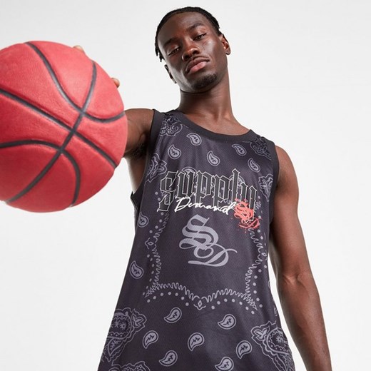 SUPPLY &amp; DEMAND BEZRĘKAWNIK NASH BB VEST BLK VESTS ze sklepu JD Sports  w kategorii T-shirty męskie - zdjęcie 178189581