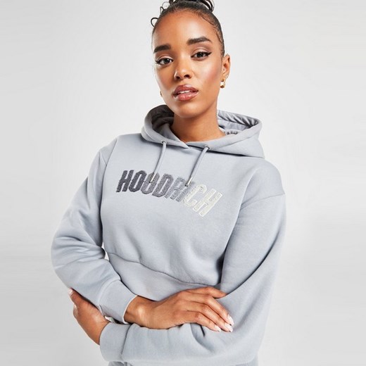 HOODRICH BLUZA Z KAPTUREM KRAZE CRP HD D&#039;GRY ze sklepu JD Sports  w kategorii Bluzy damskie - zdjęcie 178189811