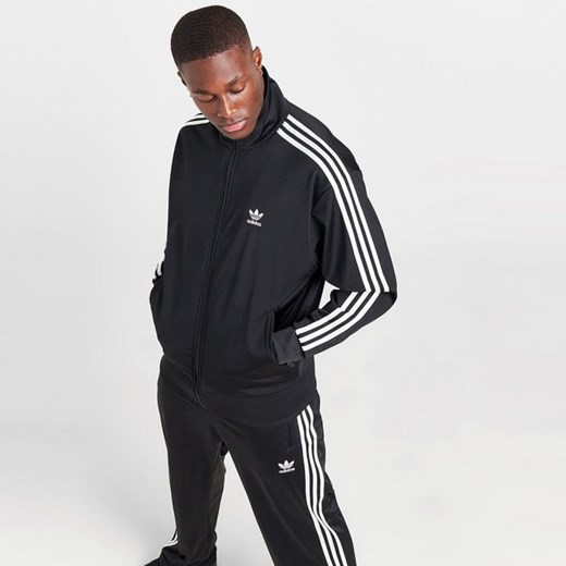 ADIDAS BLUZA ROZPINANA Z KAPTUREM FIREBIRD TT BLK ze sklepu JD Sports  w kategorii Bluzy męskie - zdjęcie 178189843
