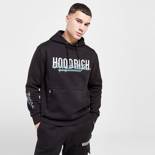 HOODRICH BLUZA Z KAPTUREM SPLATTER HD BLK ze sklepu JD Sports  w kategorii Bluzy męskie - zdjęcie 178190481