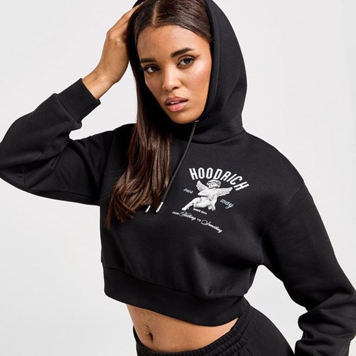 HOODRICH BLUZA Z KAPTUREM GLOW CRP HD BLK ze sklepu JD Sports  w kategorii Bluzy damskie - zdjęcie 178190493