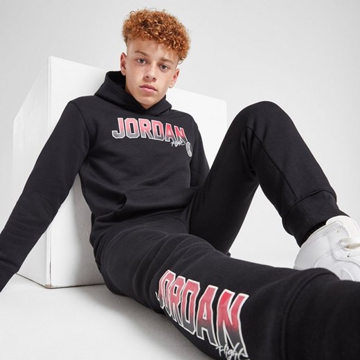 JORDAN BLUZA Z KAPTUREM COLG PATCH OH BLK/RD B ze sklepu JD Sports  w kategorii Bluzy chłopięce - zdjęcie 178190751