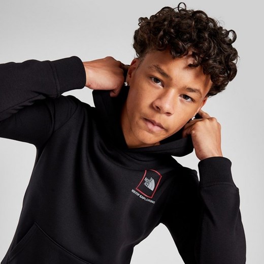 THE NORTH FACE BLUZA Z KAPTUREM BOX HD BLACK/REF ze sklepu JD Sports  w kategorii Bluzy chłopięce - zdjęcie 178190771