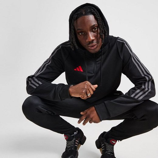 ADIDAS BLUZA Z KAPTUREM TIRO HZ HD BLK/RED L wyprzedaż JD Sports