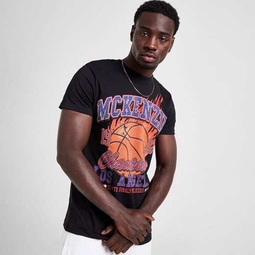 MCKENZIE T-SHIRT FIREBALL TEE BLK-BLK ze sklepu JD Sports  w kategorii T-shirty męskie - zdjęcie 178191403