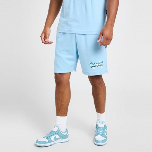 HOODRICH SZORTY GRAFFITI SHRT SKY ze sklepu JD Sports  w kategorii Spodenki męskie - zdjęcie 178191561