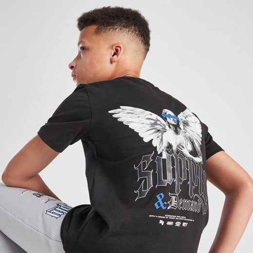 SUPPLY&amp;DEMAND T-SHIRT ARGON T-SHT BLK ze sklepu JD Sports  w kategorii T-shirty chłopięce - zdjęcie 178191601