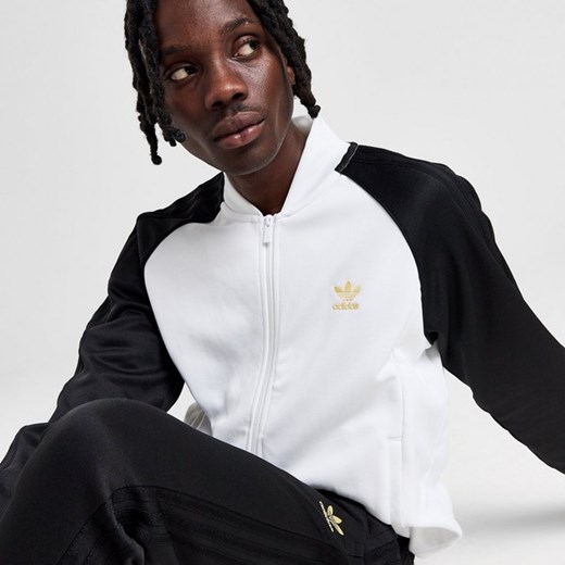 ADIDAS BLUZA ROZPINANA SSTAR TT BLK/WHT/GLD XL okazja JD Sports 
