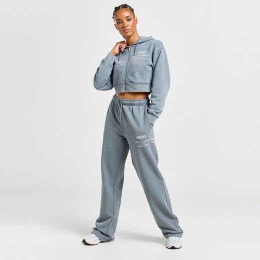 HOODRICH SPODNIE EQUATE WIDE LEG GRY ze sklepu JD Sports  w kategorii Spodnie damskie - zdjęcie 178191833