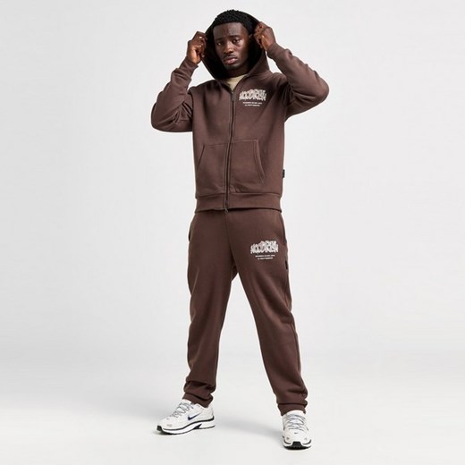 HOODRICH SPODNIE RADAR OH PANT BROWN ze sklepu JD Sports  w kategorii Spodnie męskie - zdjęcie 178192041