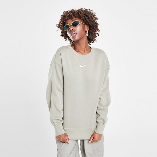 NIKE BLUZA W NSW PHNX FLC OS CREW ze sklepu JD Sports  w kategorii Bluzy damskie - zdjęcie 178192343