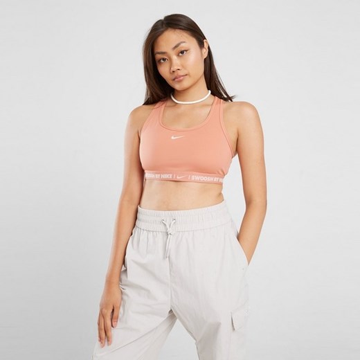 NIKE BRA W NK SWSH MED SPT BRA GLS ze sklepu JD Sports  w kategorii Biustonosze - zdjęcie 178192831