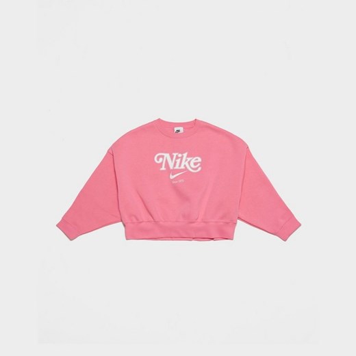 NIKE BLUZA G NSW TREND FLC CRP CREW G ze sklepu JD Sports  w kategorii Bluzy dziewczęce - zdjęcie 178192863