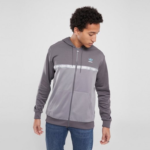 ADIDAS BLUZA ROZPINANA Z KAPTUREM FZ TAPE HD ze sklepu JD Sports  w kategorii Bluzy męskie - zdjęcie 178193080