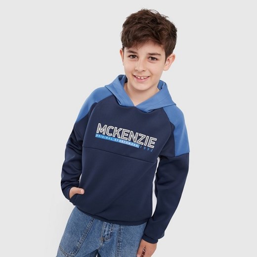 MCKENZIE BLUZA Z KAPTUREM NOVA PLY OH HD NVY-DBL ze sklepu JD Sports  w kategorii Bluzy chłopięce - zdjęcie 178193130