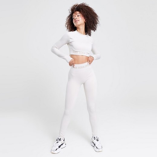 PINK SODA LEGGINGS LOGO SMLS TIGHT PMST ze sklepu JD Sports  w kategorii Spodnie damskie - zdjęcie 178193250