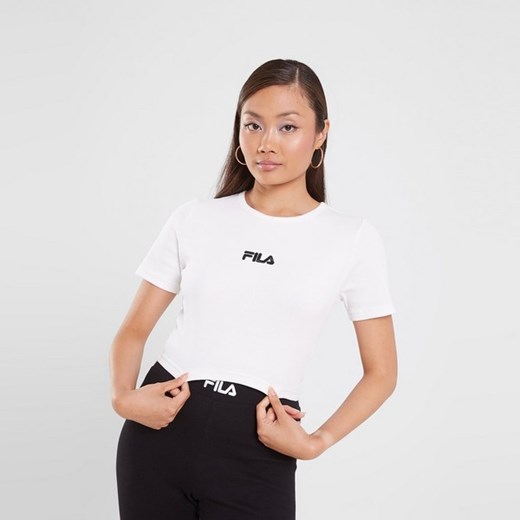 FILA T-SHIRT SHARON CRP TEE WHT ze sklepu JD Sports  w kategorii Bluzki damskie - zdjęcie 178193302