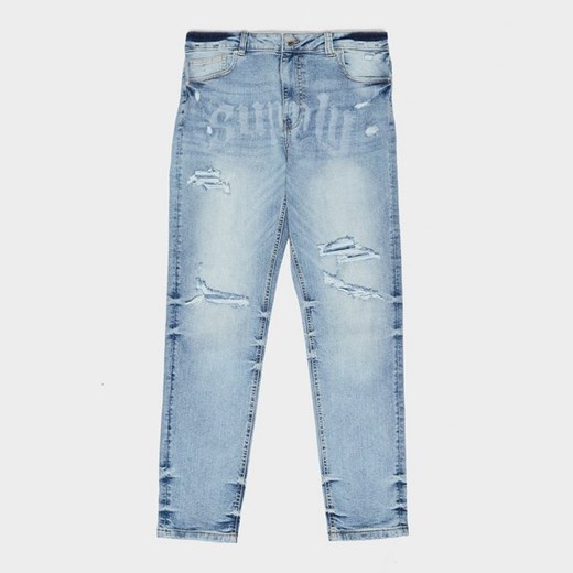 SUPPLY&amp;DEMAND SPODNIE KATIMA JEAN BLUE SLIM ze sklepu JD Sports  w kategorii Jeansy męskie - zdjęcie 178193340