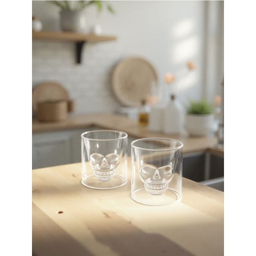 Sinsay - Szklanki 2 pack - biały ze sklepu Sinsay w kategorii Szklanki - zdjęcie 178194013