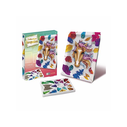 Selection Sequins Zestaw kreatywny &quot;Horse&quot; - 7+ ze sklepu Limango Polska w kategorii Zabawki - zdjęcie 178194453