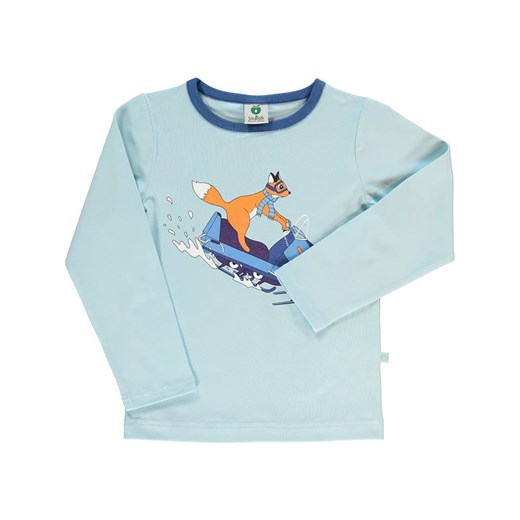 Småfolk Koszulka w kolorze błękitnym ze sklepu Limango Polska w kategorii T-shirty chłopięce - zdjęcie 178194852