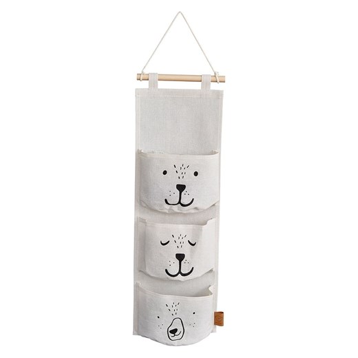 STORE IT Wiszący organizer w kolorze kremowym - 20 x 58 cm ze sklepu Limango Polska w kategorii Akcesoria i przechowywanie - zdjęcie 178195084