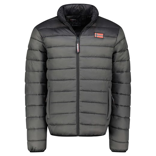 Geographical Norway Kurtka pikowana &quot;Amigoglerc Basic&quot; w kolorze antracytowo-czarnym ze sklepu Limango Polska w kategorii Kurtki męskie - zdjęcie 178195771