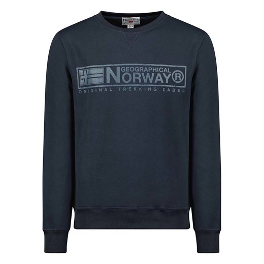 Geographical Norway Bluza &quot;Gantoine&quot; w kolorze granatowym ze sklepu Limango Polska w kategorii Bluzy męskie - zdjęcie 178196333