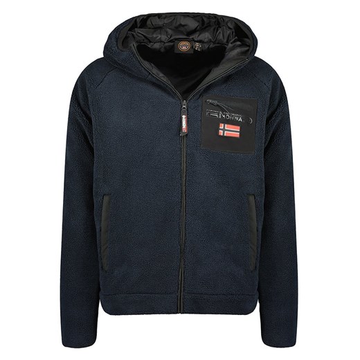 Geographical Norway Kurtka polarowa w kolorze granatowym ze sklepu Limango Polska w kategorii Bluzy męskie - zdjęcie 178196771