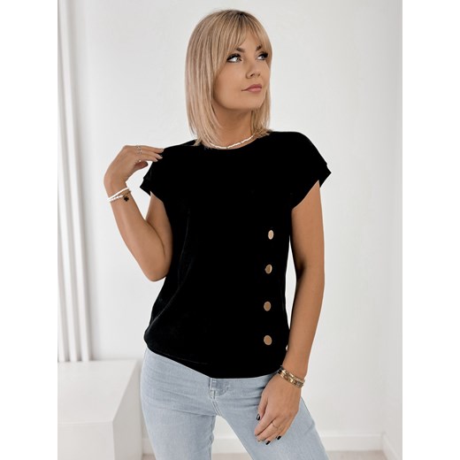 bluzka pylno czarna one size ze sklepu UBRA w kategorii Bluzki damskie - zdjęcie 178197301