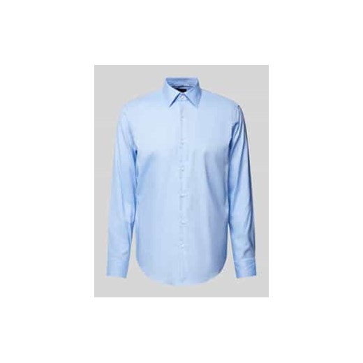 Koszula biznesowa o kroju regular fit z listwą guzikową ze sklepu Peek&Cloppenburg  w kategorii Koszule męskie - zdjęcie 178197893