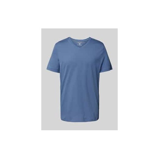 T-shirt z dekoltem w serek ze sklepu Peek&Cloppenburg  w kategorii T-shirty męskie - zdjęcie 178197900