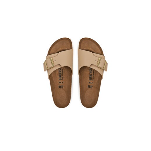 BIRKENSTOCK klapki damskie płaskie bez zapięcia 