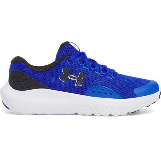 Chłopięce buty do biegania Under Armour UA Bgs Surge 4 - niebieskie ze sklepu Sportstylestory.com w kategorii Buty sportowe dziecięce - zdjęcie 178204992