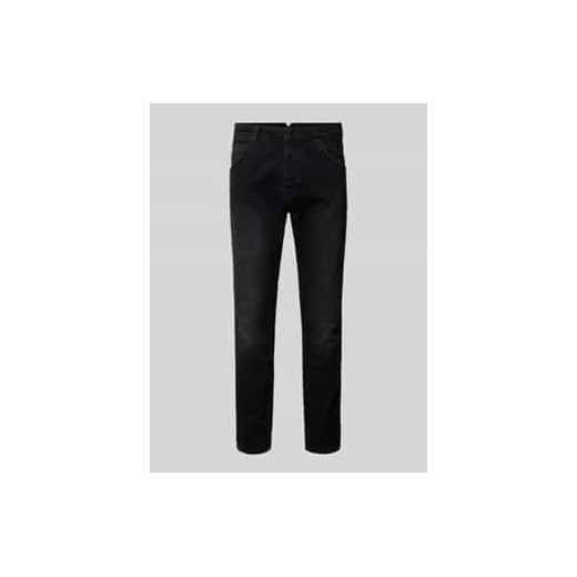 Jeansy o kroju relaxed tapered fit ze szlufkami na pasek model ‘Alex Tesla’ ze sklepu Peek&Cloppenburg  w kategorii Jeansy męskie - zdjęcie 178205441