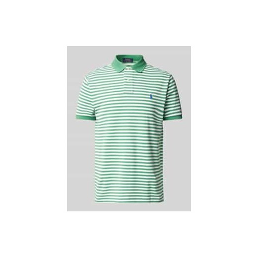 Koszulka polo z wyhaftowanym logo ze sklepu Peek&Cloppenburg  w kategorii T-shirty męskie - zdjęcie 178205503
