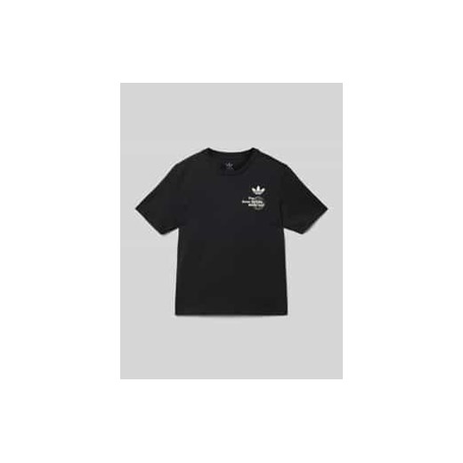 T-shirt z nadrukiem z logo ze sklepu Peek&Cloppenburg  w kategorii T-shirty chłopięce - zdjęcie 178205641