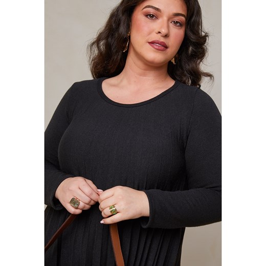 Sukienka Curvy Lady mini luźna casualowa