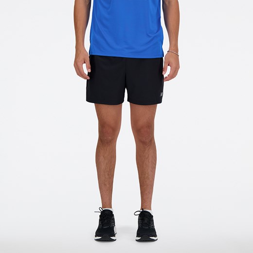 Spodenki męskie New Balance MS41227BK – czarne ze sklepu New Balance Poland w kategorii Spodenki męskie - zdjęcie 178206551
