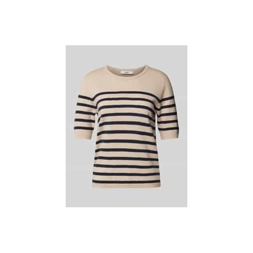 Sweter z dzianiny z rękawem o dł. 1/2 model ‘ISOLA’ ze sklepu Peek&Cloppenburg  w kategorii Bluzki damskie - zdjęcie 178206703