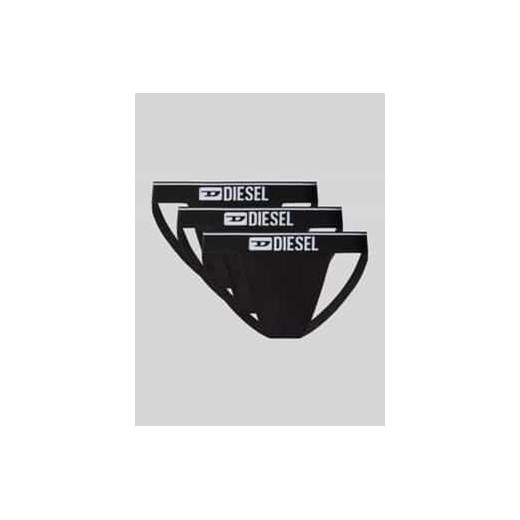 Jockstrapy z elastycznym pasem z logo w zestawie 3 szt. model ‘UMBR’ ze sklepu Peek&Cloppenburg  w kategorii Majtki męskie - zdjęcie 178206972